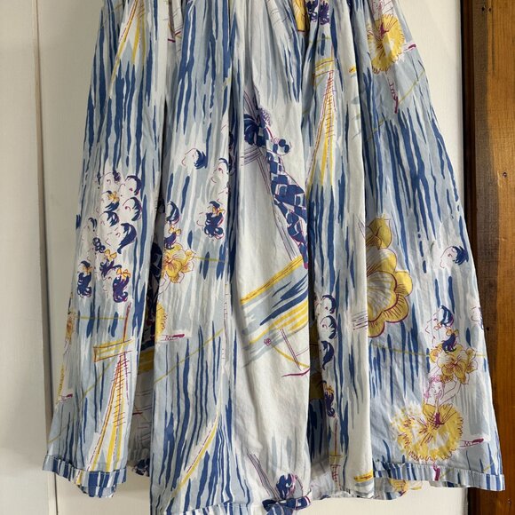 Kit Cornell Hawaiian Pleated Skirt, Size 6 - Picture 2 of 3